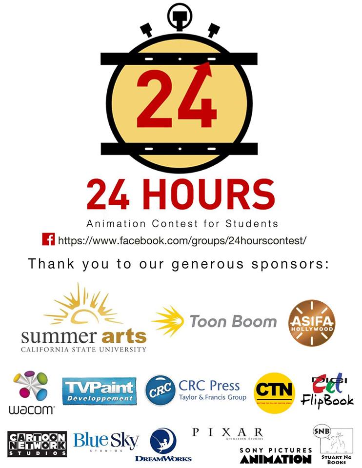STUDENTS ARE PREPARING FOR our THE 24 HOUR ANIMATION CONTEST Sisler