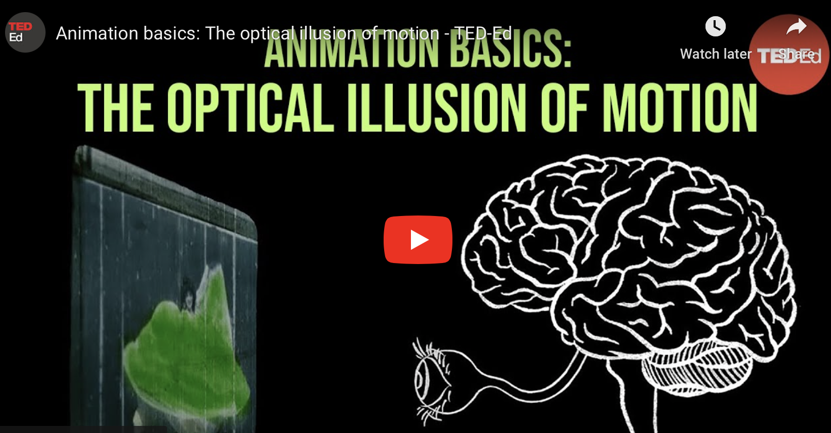 Animation basics: The optical illusion of motion – TED-Ed